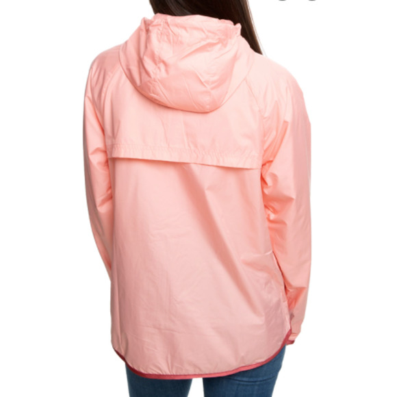 Nike Windrunner Hooded weatherproof wind running lightweight Jacket peach XS NEW - Picture 3 of 3